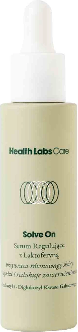 Regeneracijski serum za obraz Solve On z laktoferinom, HealthLabs, 30 ml