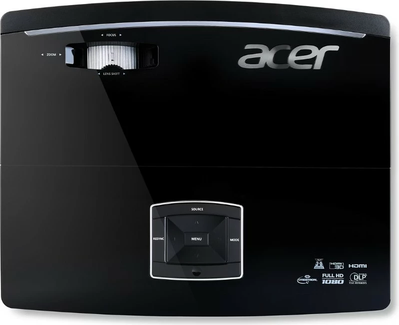 Projektor, Acer P6505, DLP, 5500 ANSI lumenov, Full HD 1080p, črn