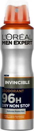 Deodorant v spreju za moške Invincible L'Oreal Paris Men Expert, 150 ml