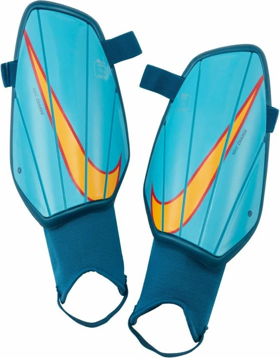 Mrežasta zaščita za goleni Nike Charge, modra