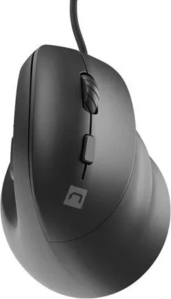 Vertikalna miška Natec Crake 2 Pro, 12800 DPI, 6 gumbov, črna