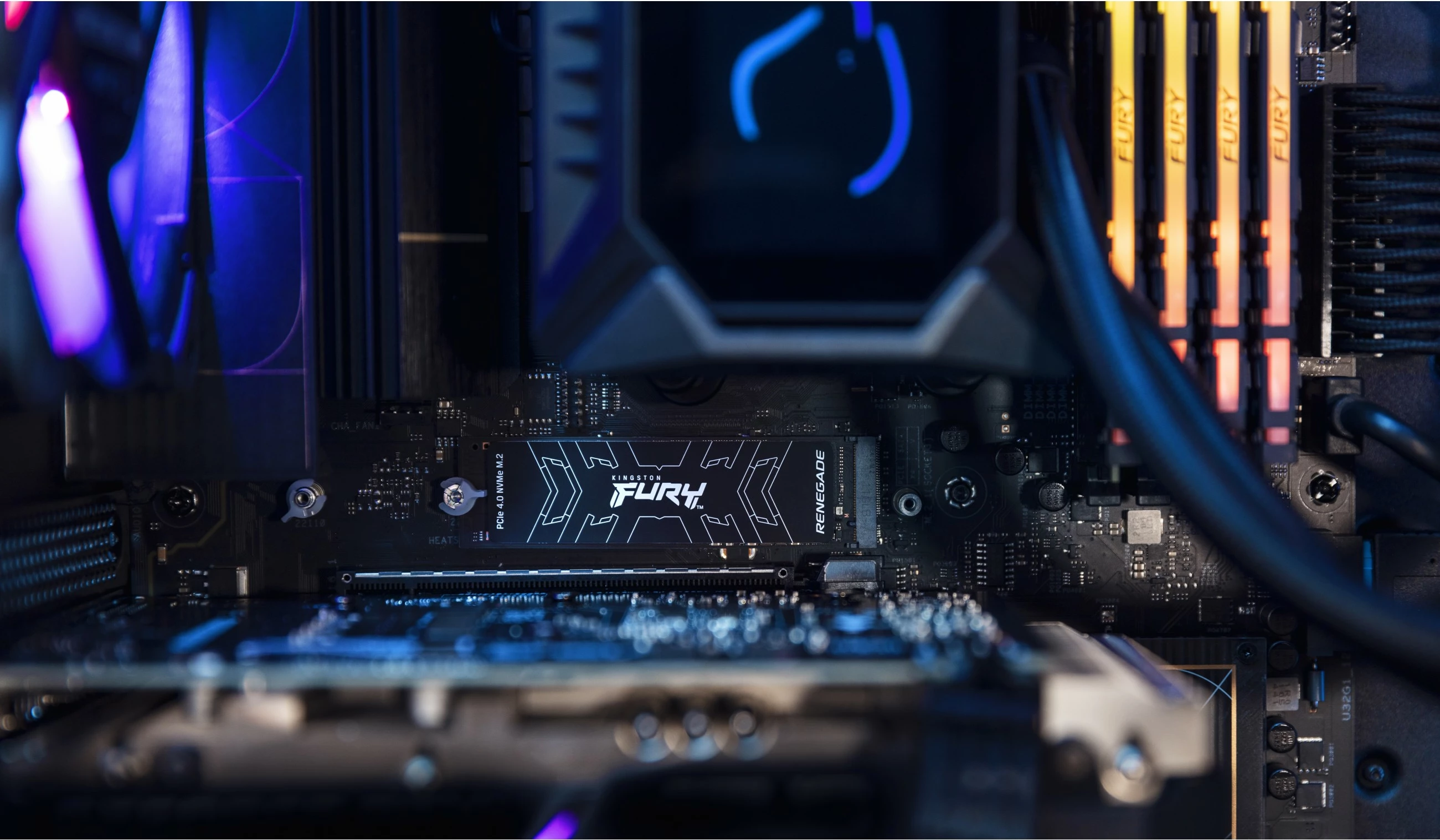 Visokozmogljiv SSD 1 TB (M.2 2280) Kingston FURY RENEGADE, NVMe 7300 MB/s