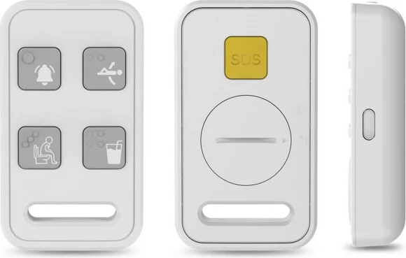 Monitor za dojenčke Neno Ti Amo, 5" barvni LCD zaslon, SOS funkcija, kamera, bela