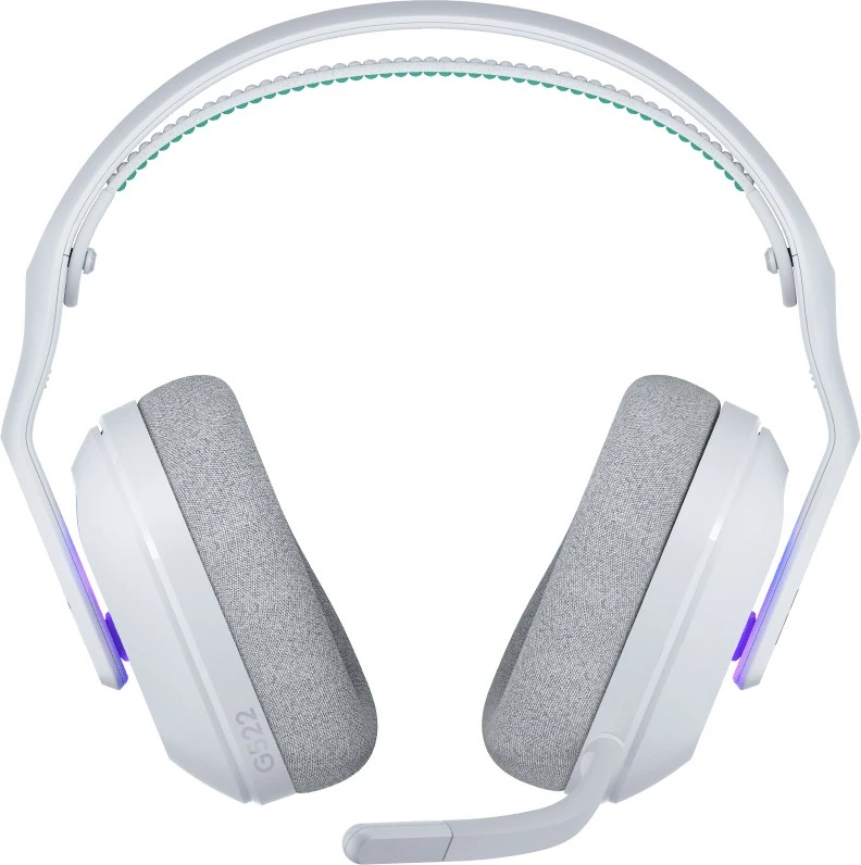 Slušalke z mikrofonom in RGB osvetlitvijo Logitech VOSS CDM, bele