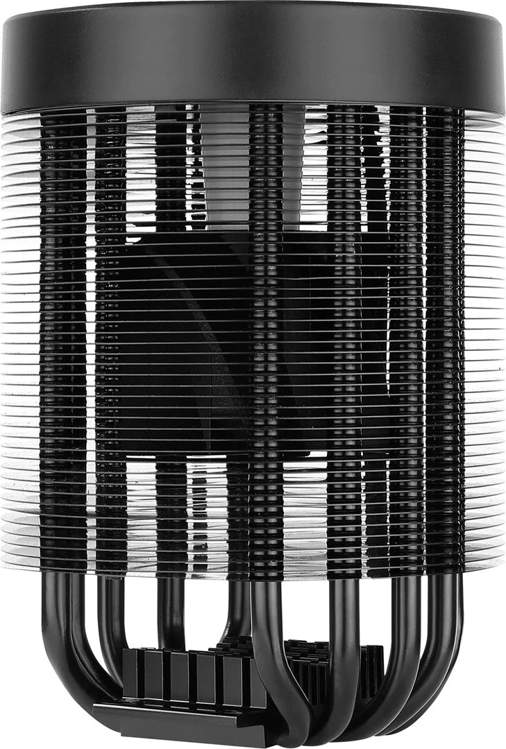 Hladilnik z Infinity Mirror RGB osvetlitvijo Aerocool Mirage 5, črn