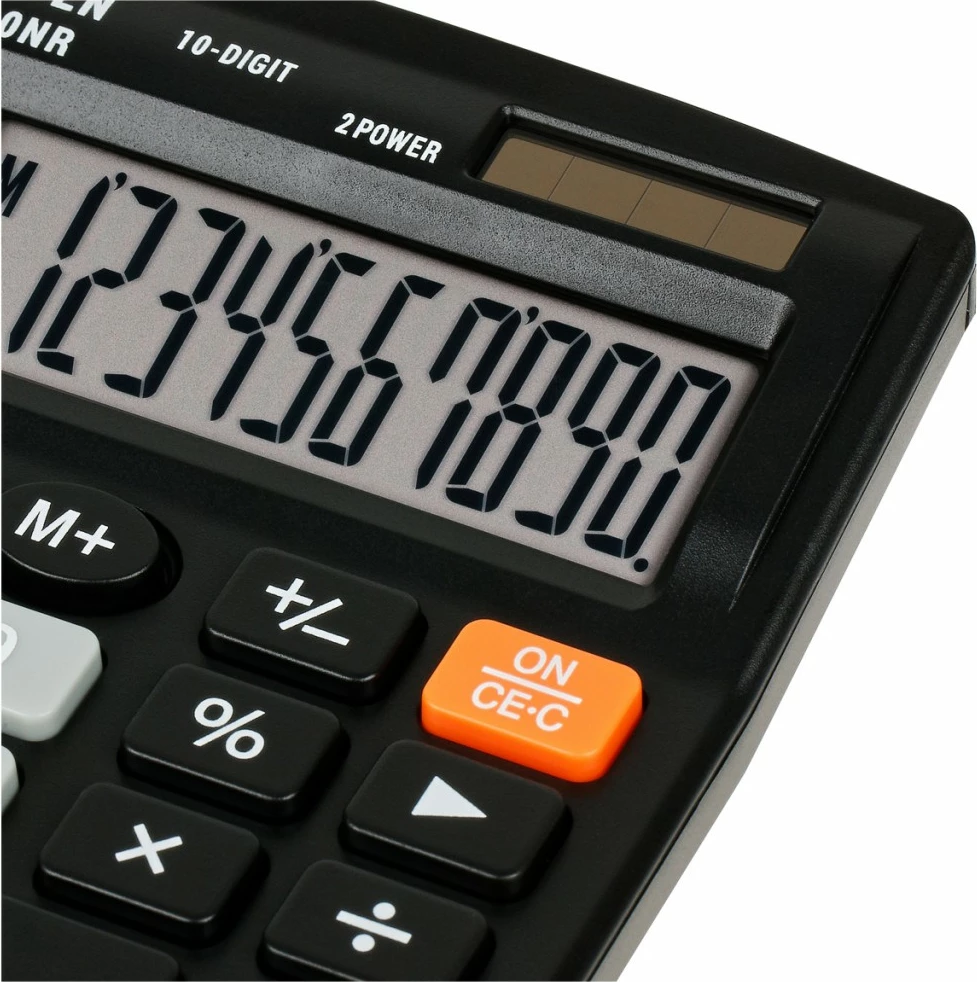 Kalkulator, ELEVEN SDC-810NR, 10 števk, črn
