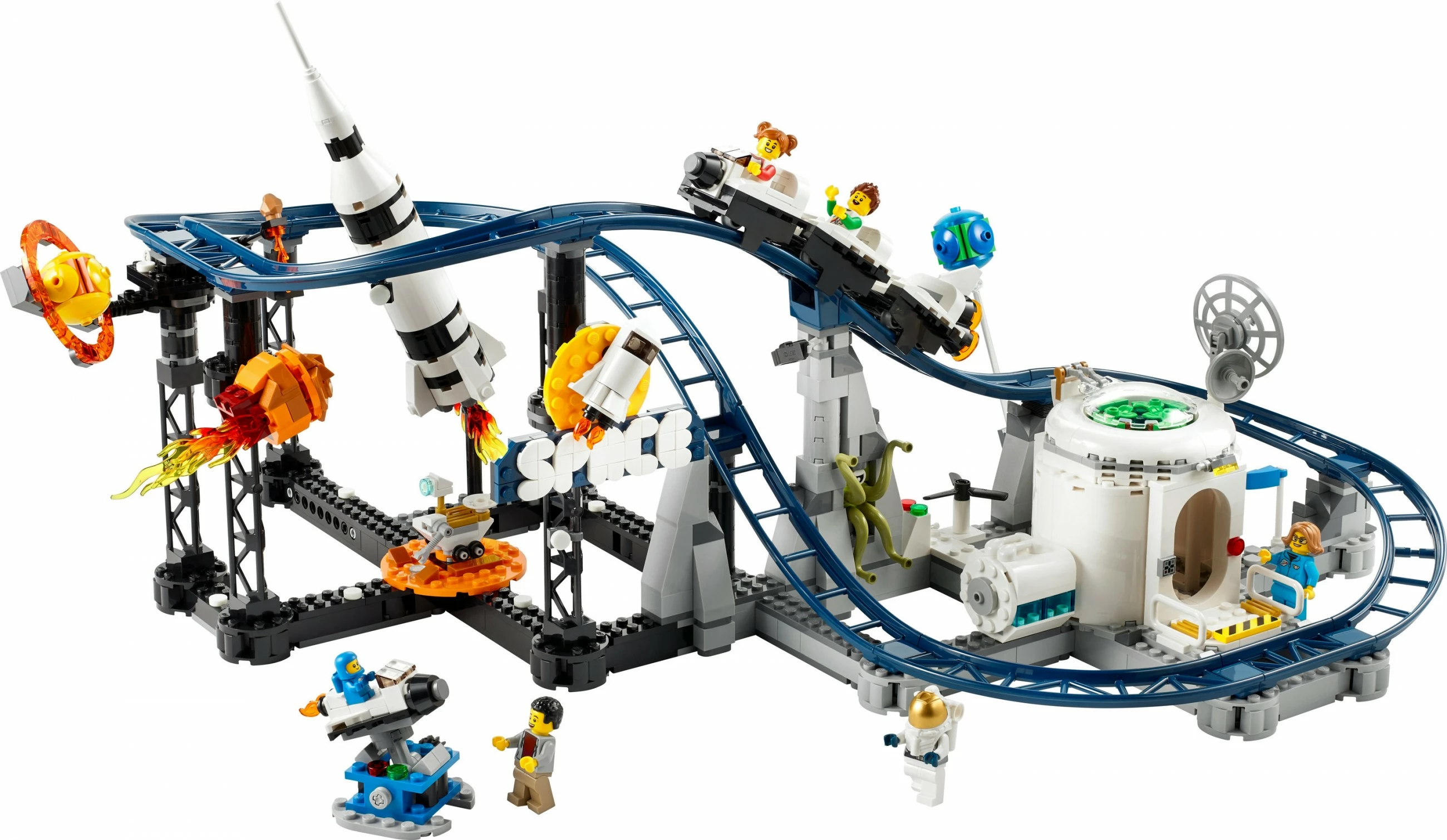Vesoljski tobogan LEGO Creator 3in1, 9+, 874 delov, plastika