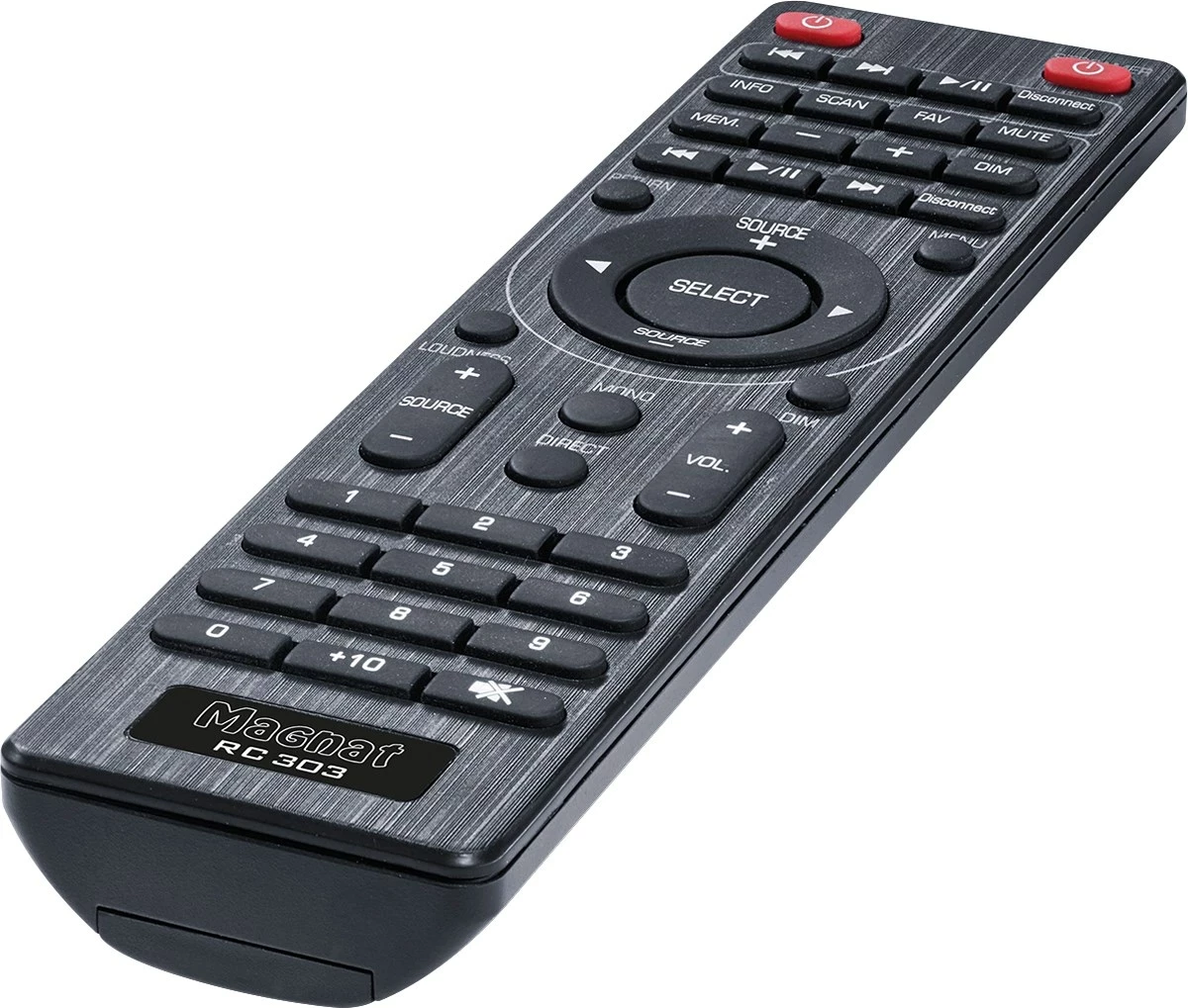 Mrežni predvajalnik Magnat MC 400, 40 W, 2.0 ch. stereo, črn