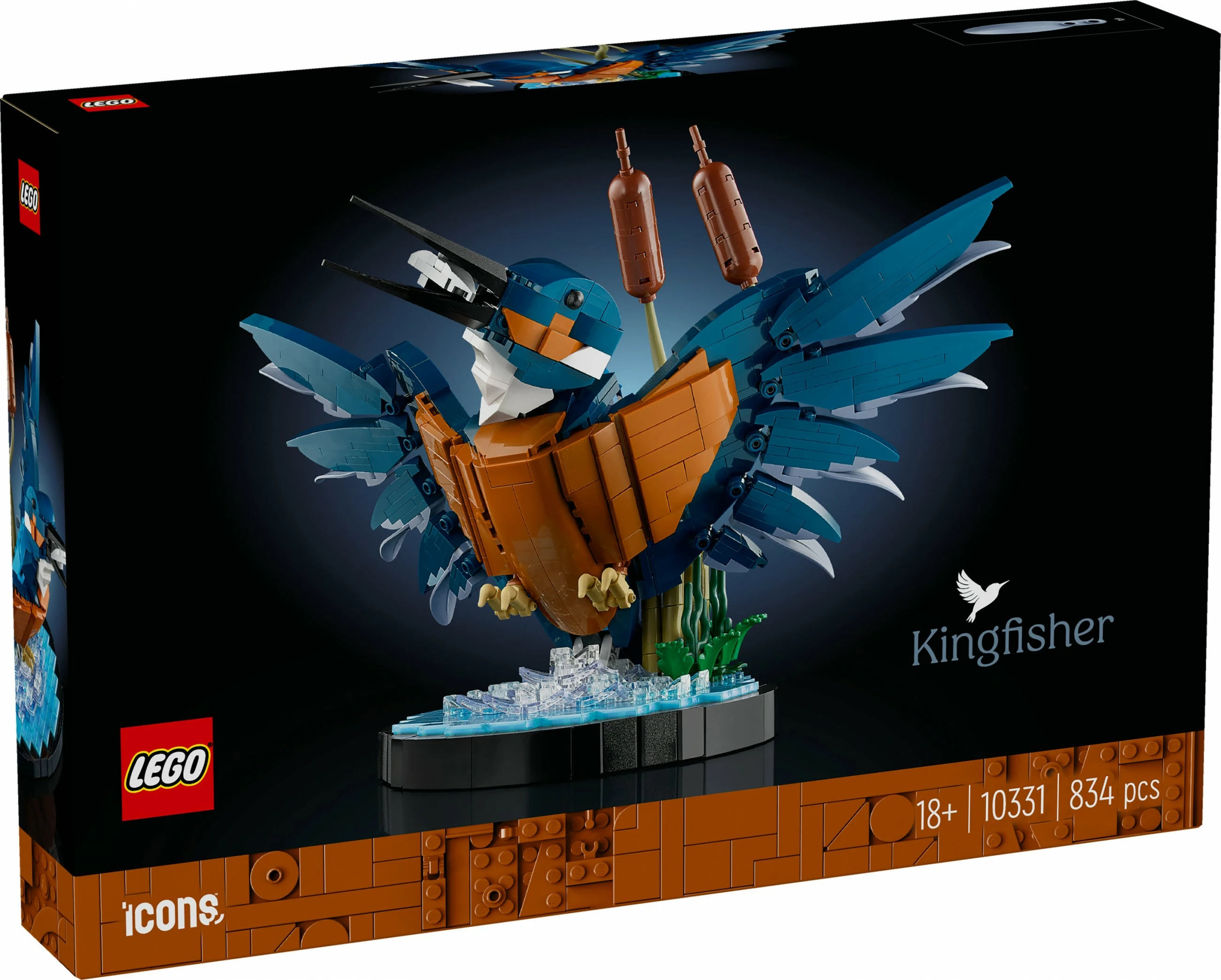 Gradbeni komplet Vodomar LEGO, 834 kosov, večbarven