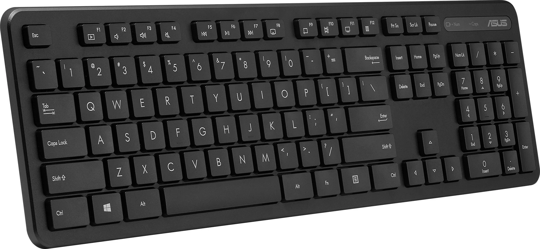 Set tipkovnica-miš ASUS CW100, črn