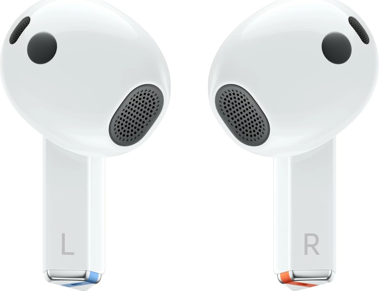 True Wireless Stereo ljubiteljske slušalke, Samsung Galaxy Buds3, bele