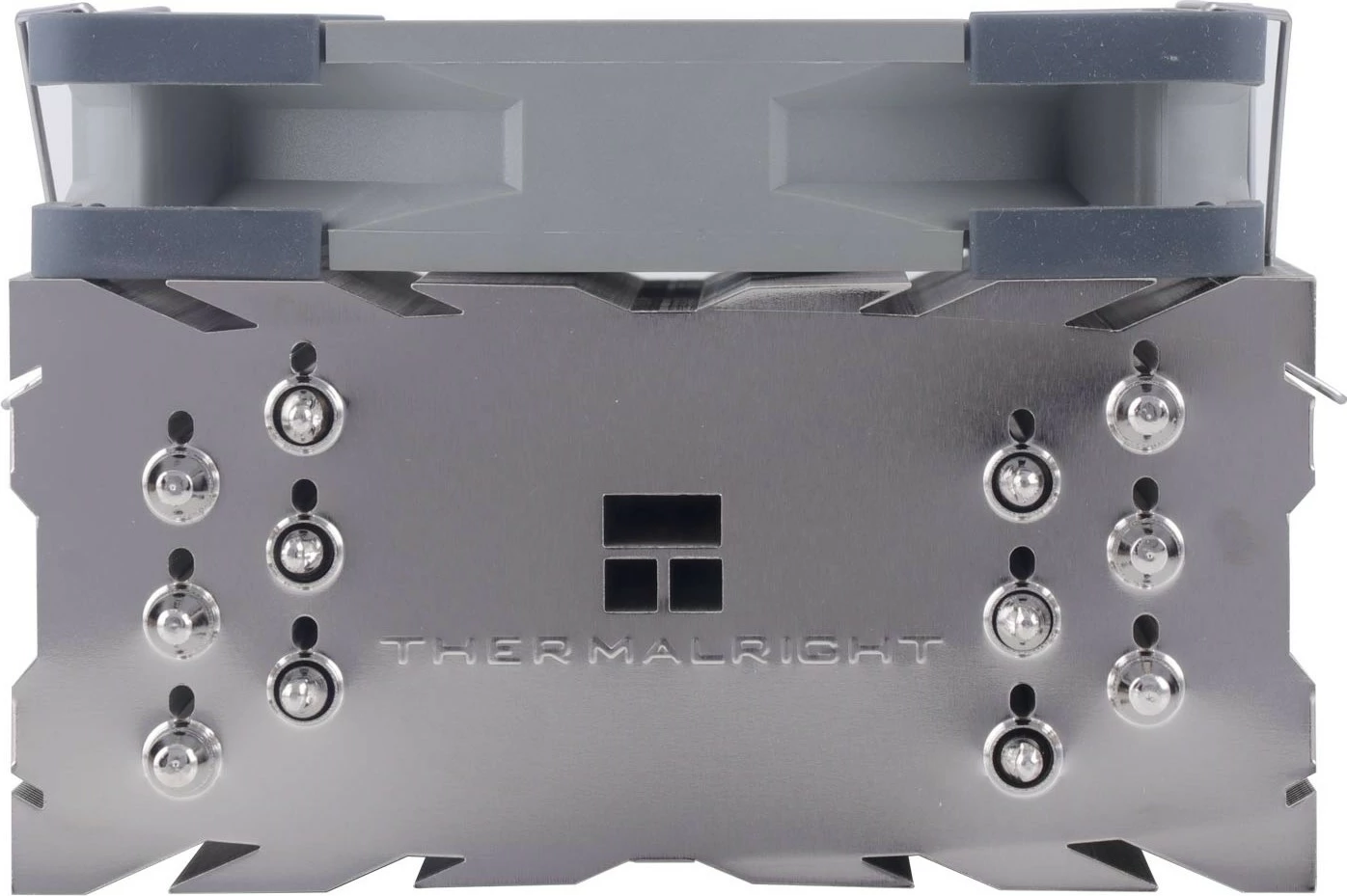 Zračni hladilnik za procesor Thermalright Venomous Plus, 1500 RPM, ARGB, krom/siv