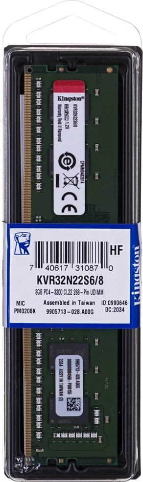 RAM pomnilnik Kingston, 8 GB, 3200 MHz