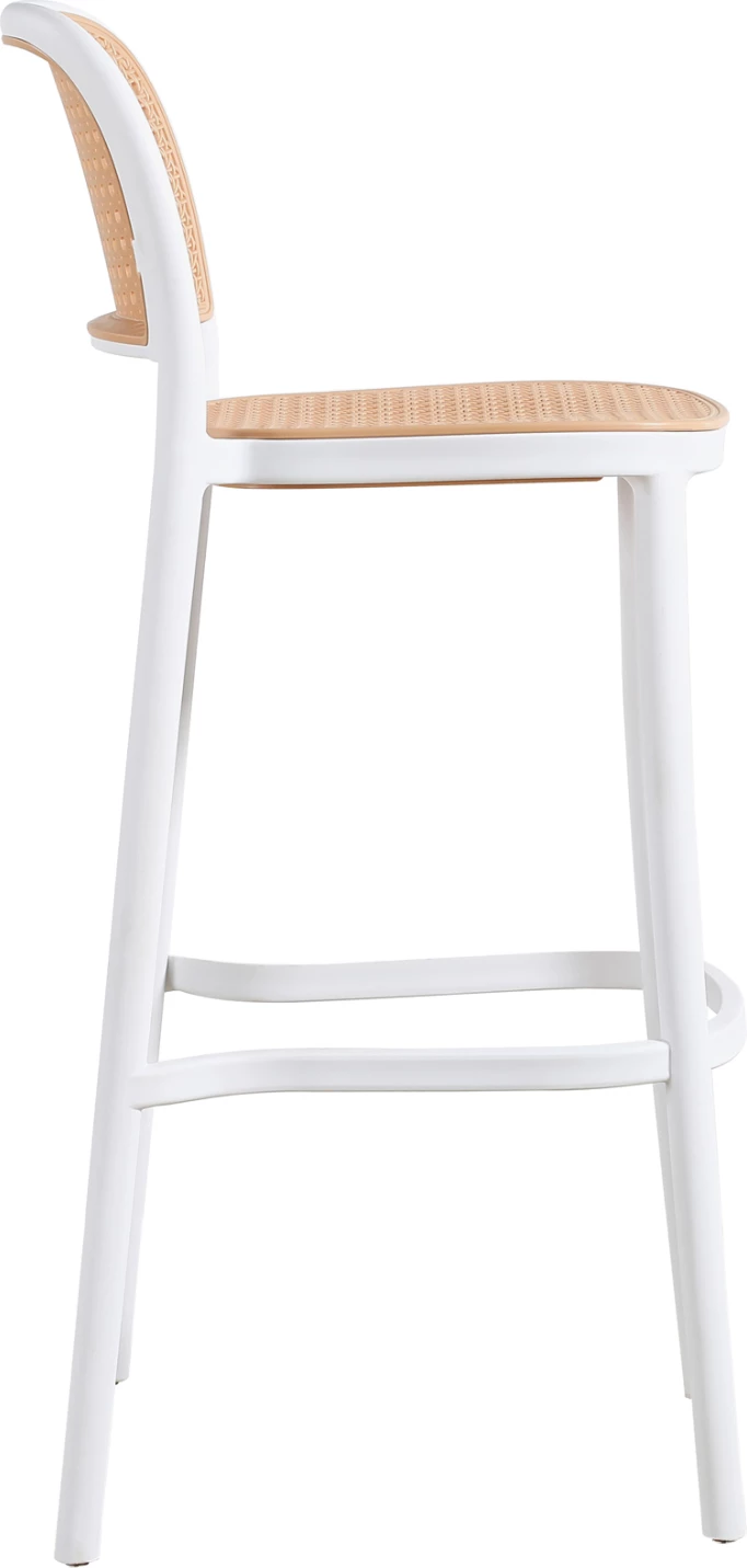 Barski stol FH5939.01 polipropilen bel-bež 41x53x103H cm