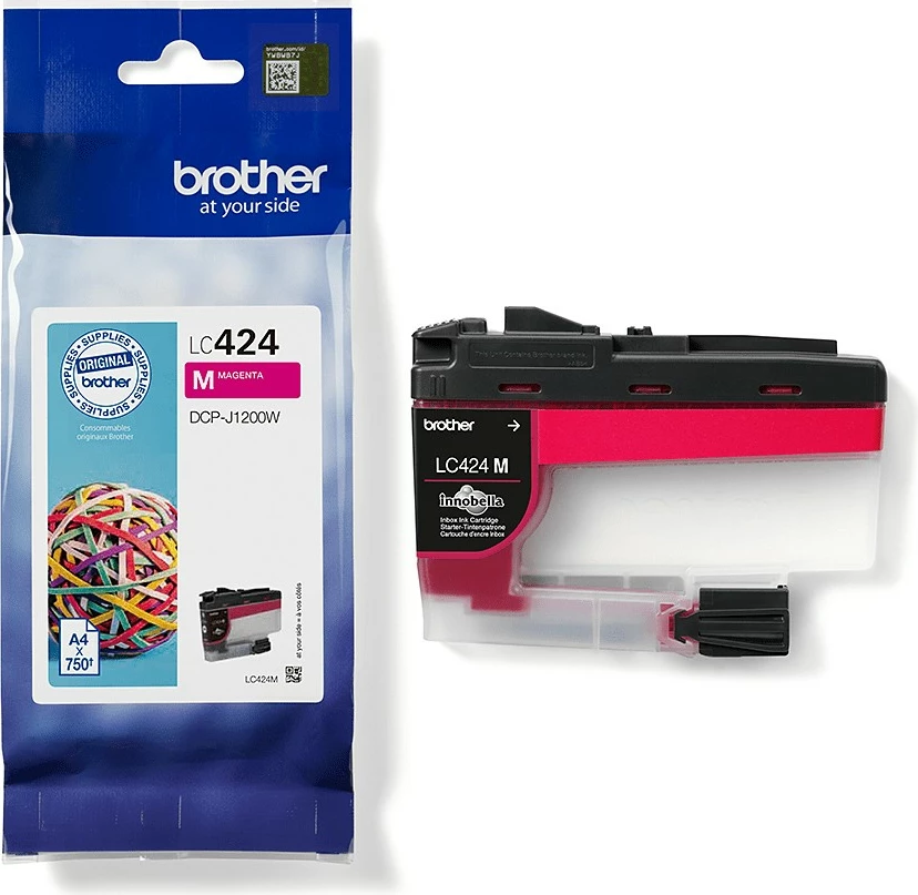 Toner magenta Brother LC424M, 200 strani