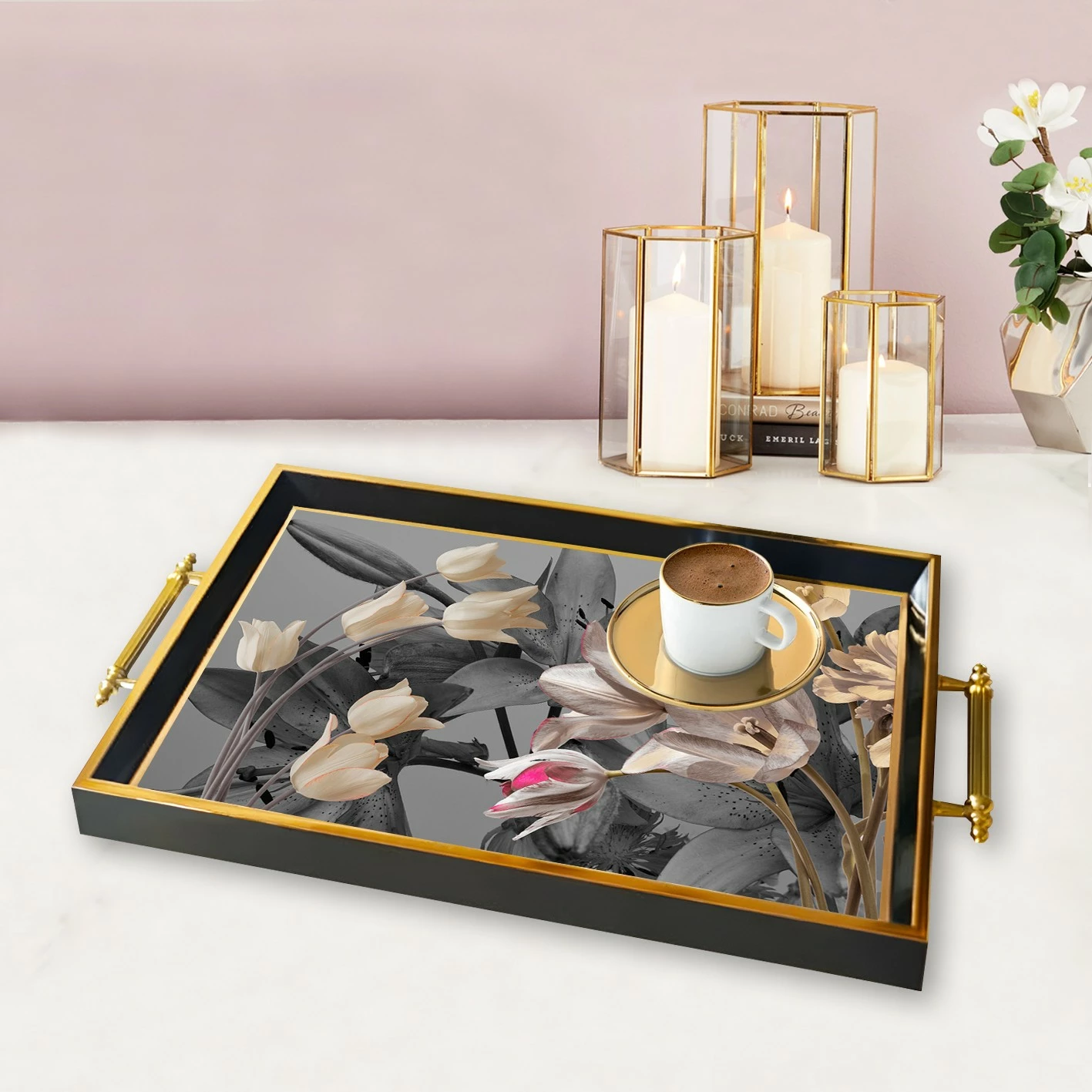 Pladenj iz stekla Aberto TPA9873