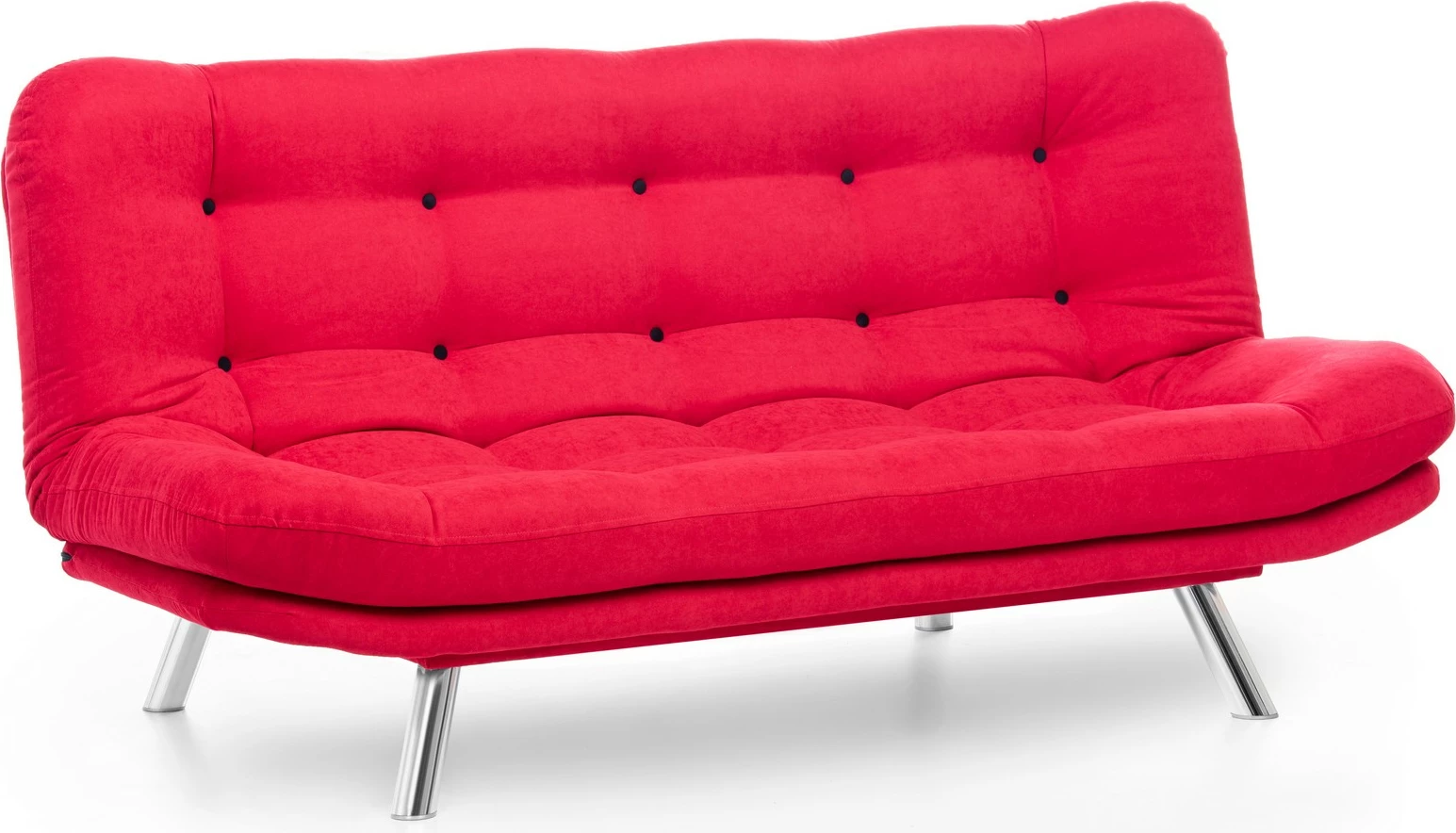 3-sedežni raztegljiv kavč, Atelier del Sofa Misa Sofabed, rdeč
