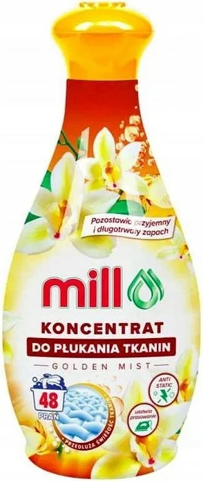 Zmehčevalec perila koncentrat Golden Mist 1,3 L, 48 pranj MADONIS MILL