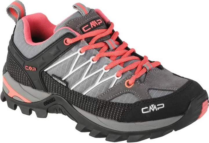 Treking čevlji CMP Rigel Low Wmn, črno-rdeči