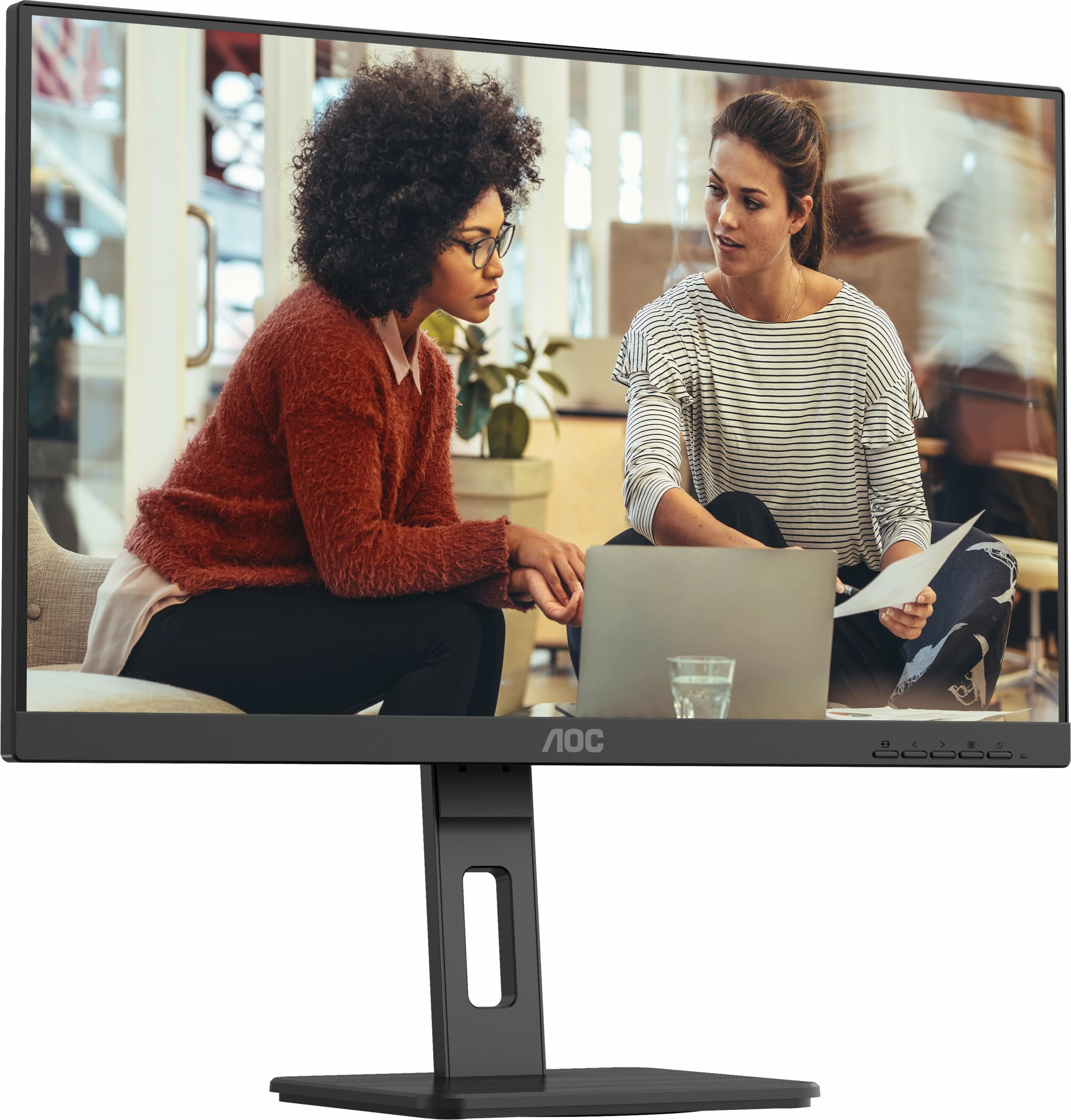 Monitor 27", 4K Ultra HD, LED, črn AOC U27E3UF
