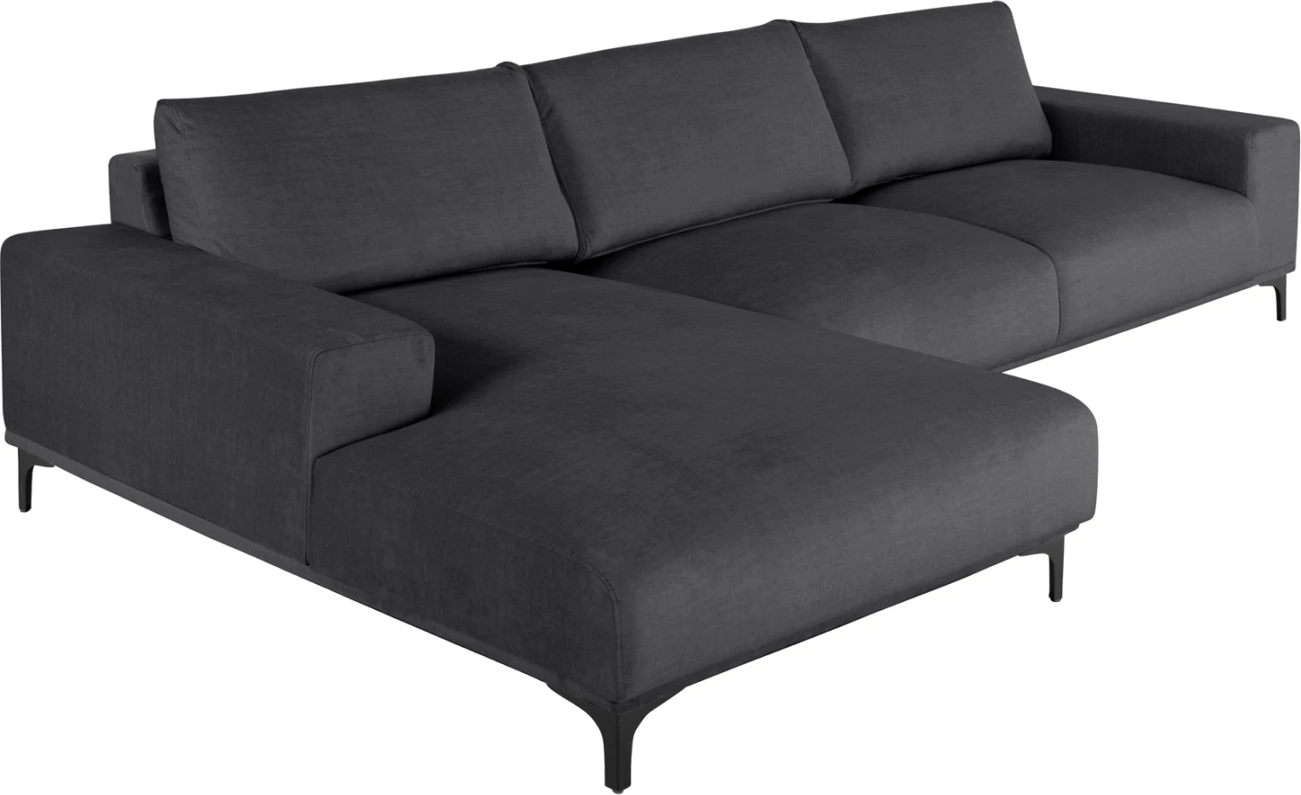 Kotna sedežna garnitura (levi) NOA FH3278.02L antracitna tkanina 288x90-157x67-80H cm