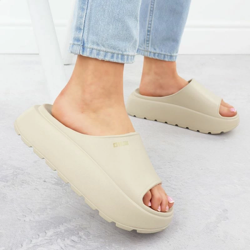 Papuče za ženske Big Star, bež