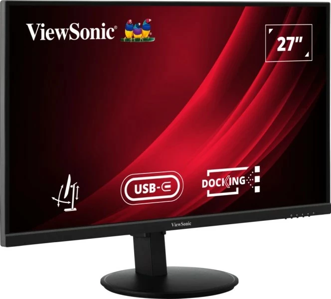 27" Quad HD monitor ViewSonic VG2709U-2K, črn