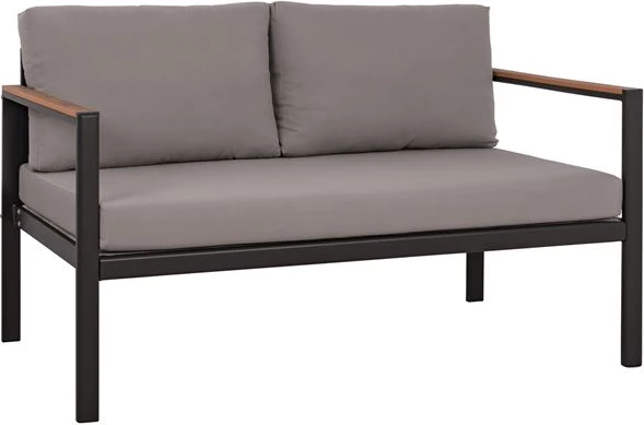 Dvosedežna zofa iz aluminija FH5523.02 siva