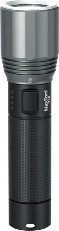Ročna svetilka NexTool T10, 2000 lm, 220 m, polnilna baterija 2600 mAh, črna