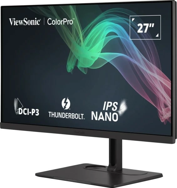 27" 4K Ultra HD LED monitor Viewsonic VP2776T-4K, črn