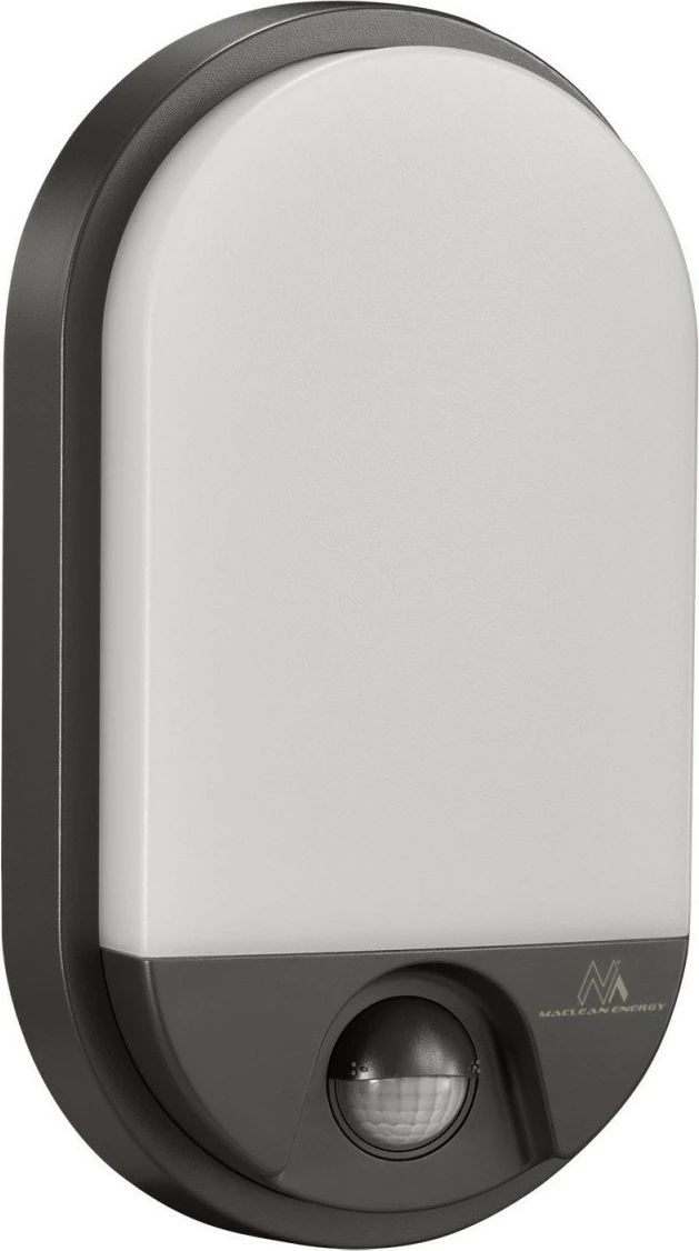 LED svetilka z gibanjem Maclean MCE340 GR, 15W, 4000K, siva