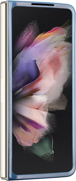 Ovitek za telefon 4G Triangle Strass Guess za Samsung Galaxy Z Fold 5, moder