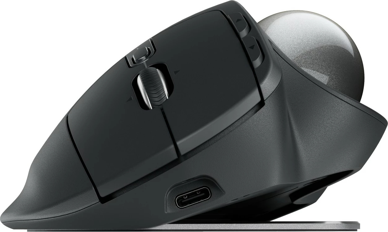 Trackball ergonomik Logitech Master Series MX Ergo S, brezžičen, grafit