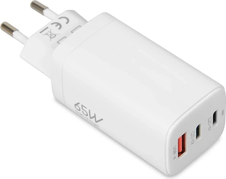 Universalni GaN karikator 65W, iBOX C-65, bel