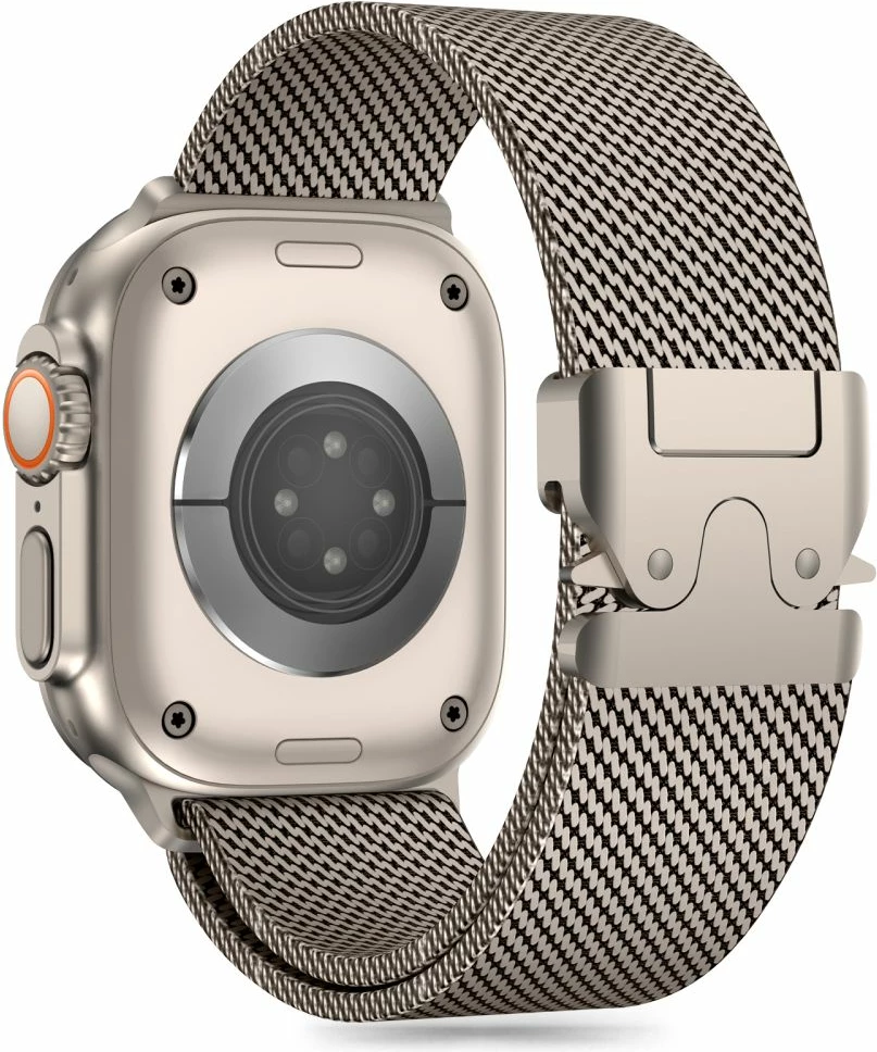 Pašček za pametno uro Tech-Protect Milano za Apple Watch 6/7/8/9/10/SE/Ultra 1/2, 44/45/46/49 mm, titanski