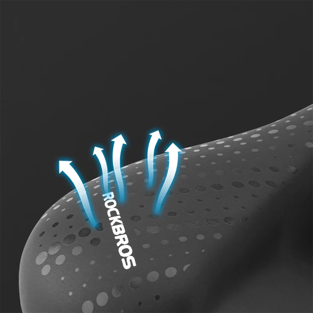 Sedež za kolo MTB z lučjo Rockbros 38218916002, črn