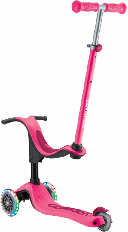 Svetleči otroški skiro Globber