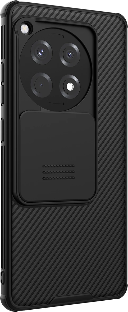 Ovitek za telefon Nillkin CamShield Pro za OnePlus Ace 3 / 12R, črn