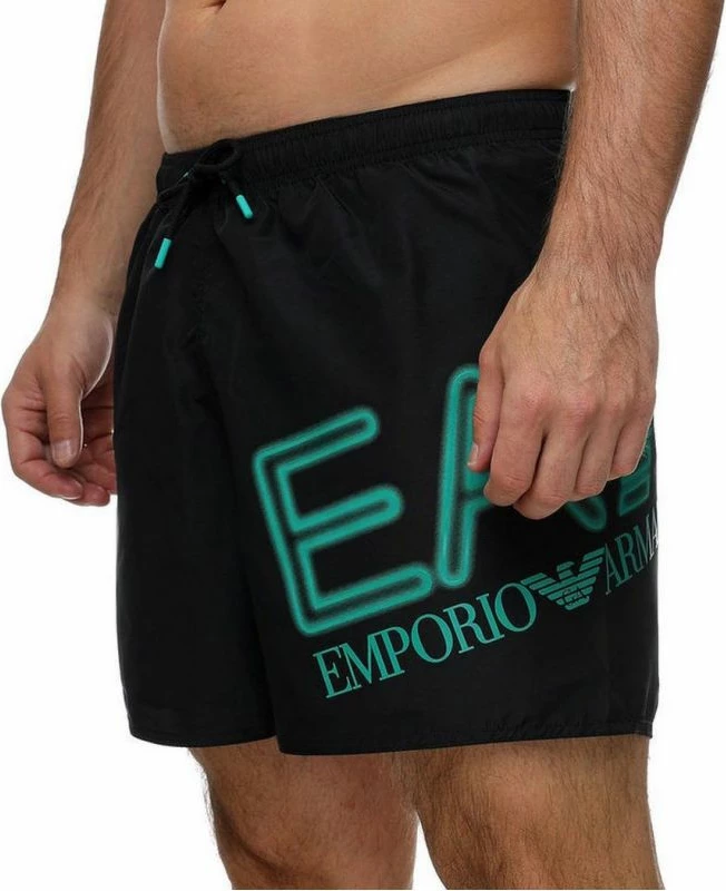 Športne kratke hlače Emporio Armani EA7, črne