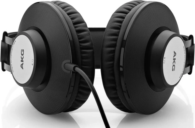 Studijske slušalke, zaprte, okoli ušes, bele AKG K72