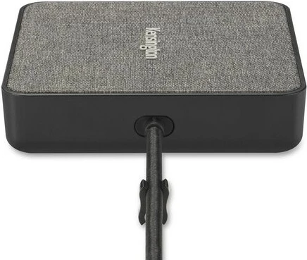 Prenosna priklopna postaja USB4 100 W Kensington MD120U4, 10 Gbit/s, črna