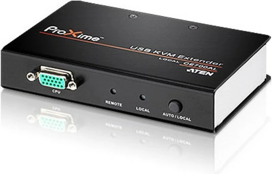 KVM podaljševalec, VGA/USB, 150 m, črn/siv ATEN CE700A