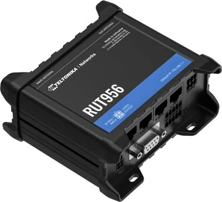 Industrijski mobilni usmerjevalnik Teltonika RUT956, Fast Ethernet, črn