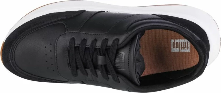 Nizke čevlje FitFlop F-Mode W FR1-001 za ženske, črne