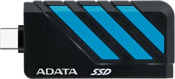 Zunanji SSD 2 TB, USB 3.2 Gen2 Type-C, črn/moder Adata SC735