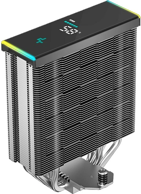 Hladilnik za procesor DEEPCOOL AK400 DIGITAL SE, Socket AM4, črn