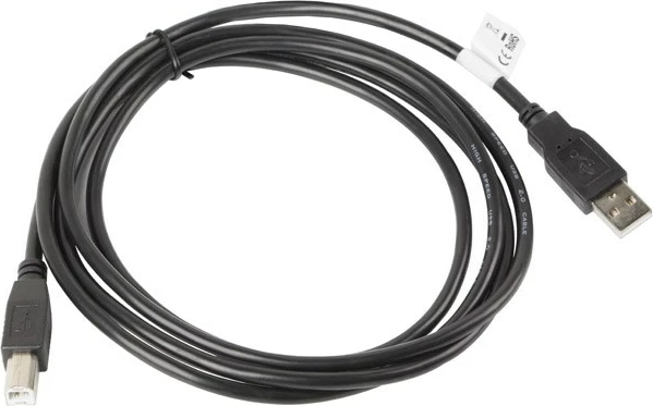 USB kabel 1,8 m, USB 2.0, črn Lanberg CA-USBA-10CC-0018-BK