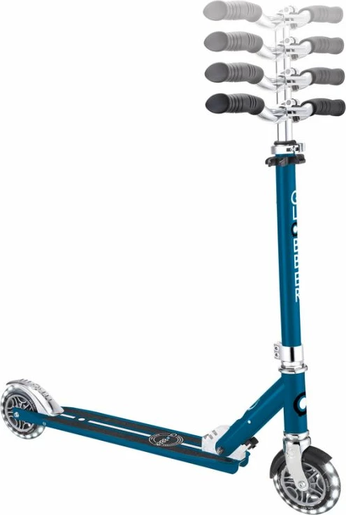 Lahkoten skiro z lučkami Globber, za otroke