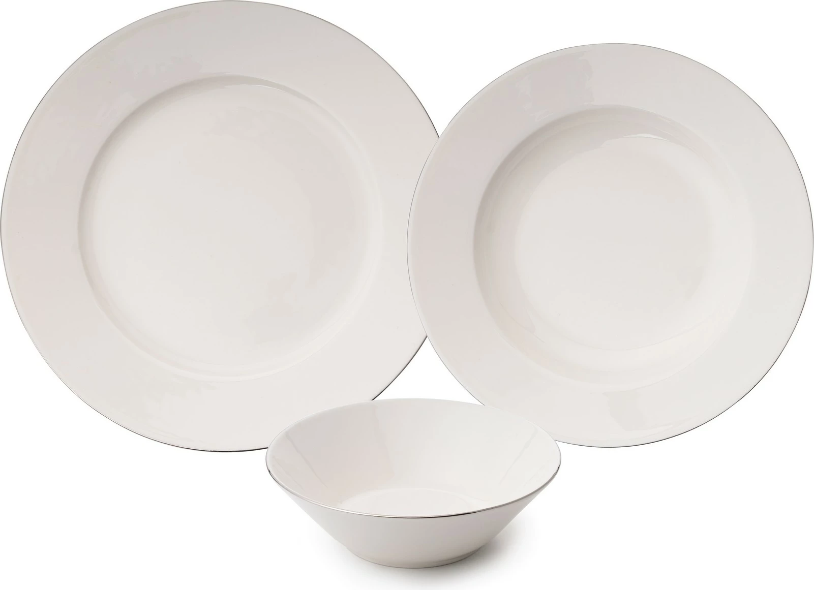 Set za večerjo iz porcelana, Hermia Concept BNKL18Y4220, 18 kosov