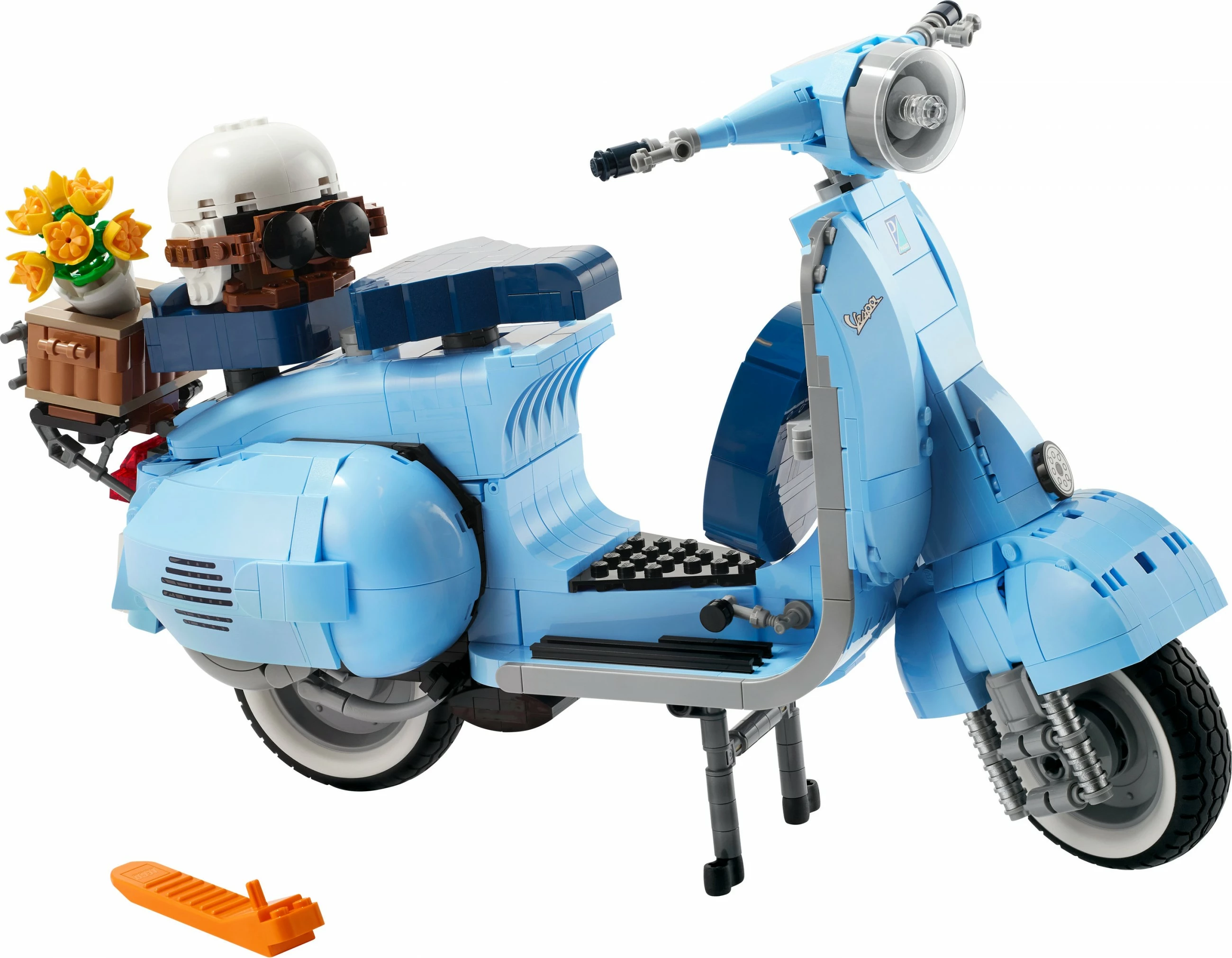 Model skuterja Vespa 125, komplet LEGO Creator Expert, 1107 kosov, večbarven